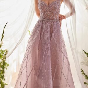 VESTIDO ROSA VIEJA LENTEJUELA PRINCESA TALLE M